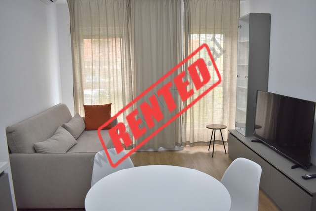 One bedroom apartment for rent at Kaimi Residence, in Pasho Hysa street in Tirana.
It is positioned